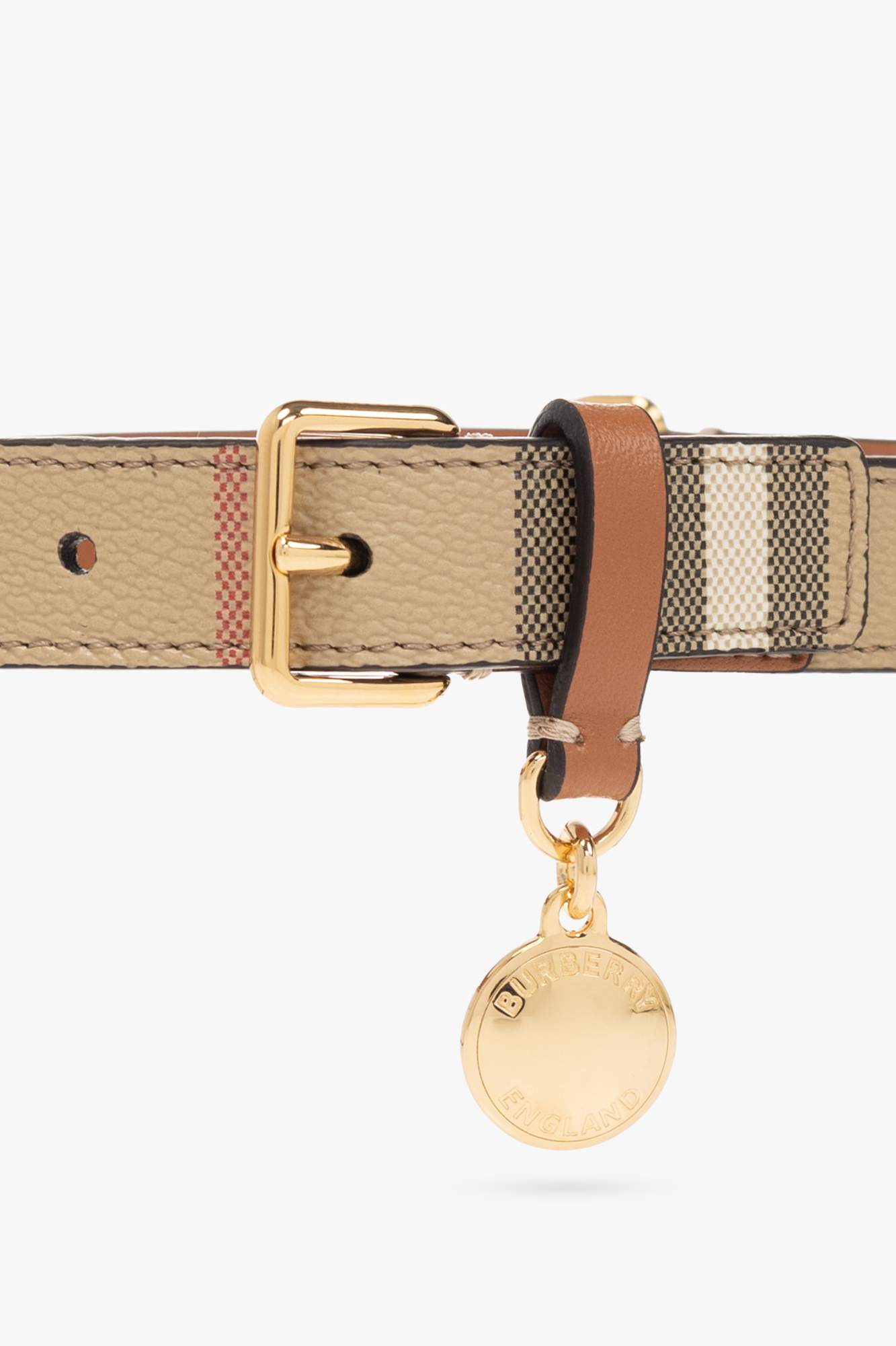 Burberry dog outlet collar